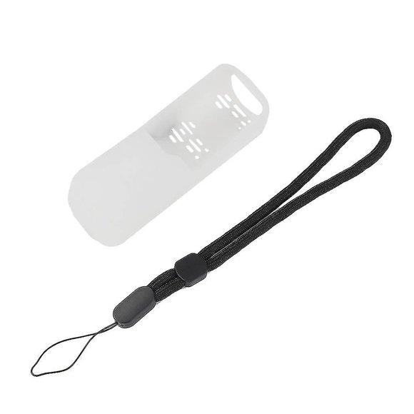 Protections de Caméra Anti-Dérapantes avec Écharpe pour Accessoire de Poche Dji Blanc