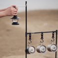 thumbnail image 2 of Camping Hanging Rack Folding Travel Camping Shelf Detachable Portable Camping Stand Cookware Storage Bracket Outdoor, 2 of 9