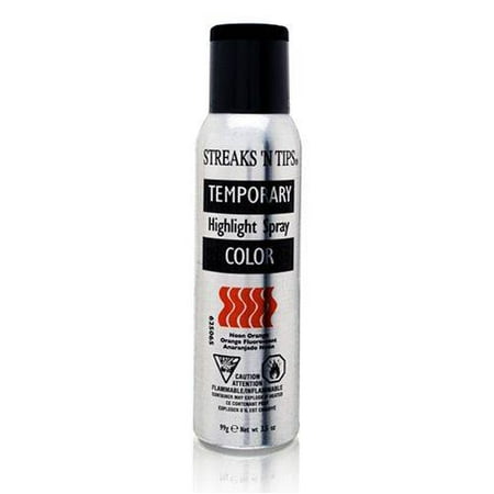 highlight temporary streaks neon spray orange tips dialog displays option button additional opens zoom