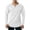 White, variant on 100%Cotton Shirts for Men Summer Solid Color V Neck Long Sleeve Shirt Fitness Thin Breathable Button Lightweight Sports Shirts Athletic Lounge Wear