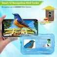 thumbnail image 6 of Gasky Smart Bird Feeder with Camera & Real-Time Alerts, Auto Capture Bird Videos,5V Solar Panel,Gift for Bird Lovers,Yellow, 6 of 7