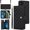 Black, variant on Allytechgroup Wallet Case for iPhone XS/X with Credit Card Slot, RFID Blocking PU Leather Case with Lanyard & Shoulder Strap & Kickstand Shockproof Bumper for Women Men, Black