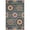 Blue/Multi, variant on SAFAVIEH Suzani Iskra Medallion Wool Area Rug, Blue/Multi, 5' x 8'