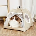 thumbnail image 3 of COMEET Foldable Tent,Portable Pet Dogs Cat Tent Teepee for Pet Outdoor Resting Supplies Multiple Color Proof Pet Tent, 3 of 7