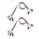 thumbnail image 2 of Cable de alimentación de la caja de la computadora 2xCable Desktop Caja de Computadora Atx Switch Hdd Led Light Magideal Cable de alimentación de la caja de la computadora, 2 of 7