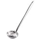thumbnail image 1 of Cuchara de acero inoxidable para espumadera con ranuras para sopa, filtro para olla caliente, herramienta de cocina para vajilla con diseño de agarre cómodo, 1 of 12