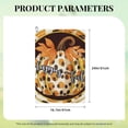 thumbnail image 3 of Kdxio Fall Farmhouse Pumpkins Pattern Golf Towel (24" X 16") with Carabiner Clip - The Convenient Golf Cleaning Towel, 3 of 6