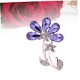 thumbnail image 2 of unbranded Femenino Violeta Con Rhinestones Y De Para Atuendos Formales, 2 of 6