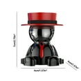thumbnail image 3 of kkbbma under $5 Car Phone Mount Car Phone Mount Magnetic Mount Novelty Metal Vile Character Mount Auto Accessories For All Kinds Of Cars, 3 of 6