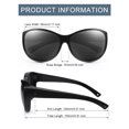 thumbnail image 4 of TINHAO Womens Polarized Fit Over Glasses Sunglasses Wear over Glasse with UV Protection, 4 of 7