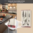 thumbnail image 5 of Yayeee Blank Wall Plate Cover 1-Gang 4.5"x2.7" Home Unused Decorative Outlet, Black Deer, 5 of 7