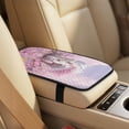 thumbnail image 4 of Xoenoiee Horse Butterfly Flower Pattern Car Seat Covers Set of 5 Pcs, PU Leather Seat Covers for Cars Breathable Seatbelt Covers Waterproof Armrest Cover, Auto Accessories for Car SUV Truck, 4 of 7