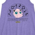 thumbnail image 2 of Pokémon - JiggyPuff Music Notes -  Youth Girls A-line Dress, 2 of 4