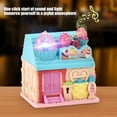 thumbnail image 5 of Darzheoy Kids Dollhouse Playset Miniature Pretend Play Dollhouse Educational Interactive with Figure and Furniture for Party Toy Girls, College, 5 of 8