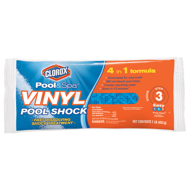 Clorox Pool&Spa Vinyl Pool Shock, 1 lb