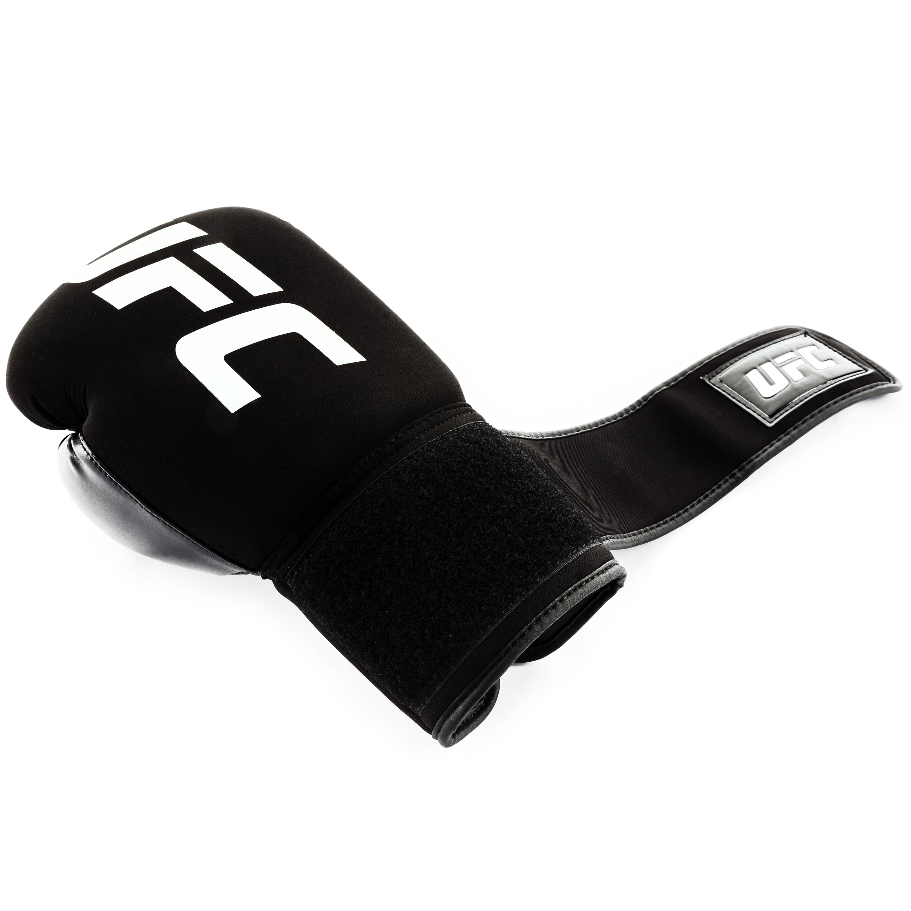 UFC Washable Bag Gloves - Size Reg, Black - Machine Washable Neoprene Fight Gloves for Fitness, MMA, Boxing, Kickboxing, Mitt & Heavy Bag Workouts