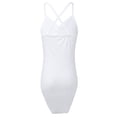 thumbnail image 4 of YONGHS Kids Girls Spaghetti Strap Criss Cross Ballet Dance Leotard Gymnastic Bodysuit 3-12, 4 of 6