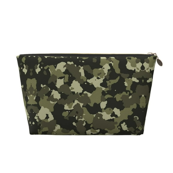 Camouflage Print Handbag Purse Tote Organizer Zipper Closure Cosmetic Pouch Bag For Travelling