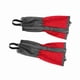thumbnail image 4 of 1 par de polainas impermeables para deportes al aire libre, escalada, senderismo, botas y zapatos para adultos, color rojo, 4 of 15