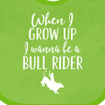thumbnail image 4 of Inktastic Future Bull Rider Rodeo Boys Baby Bib, 4 of 4