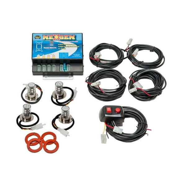 Wolo (8504 10Cccc) Nexgen 40 Watt Power Supply Gen 3 Led Emergency Warning Four