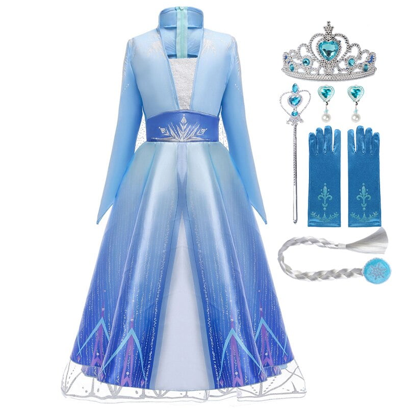 disfraz de elsa frozen barato