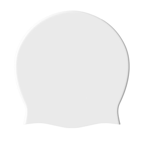 Silicone Swim Cap, Waterproof Non-Slip High Elasticity, Keeps Hair Dry Perfect for Men and Women Swimming Cap