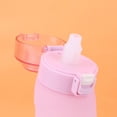 thumbnail image 4 of Botella Bebida 650 Ml Sin BPA Flavo para Acampar Senderismo Pesca () Rojo Rosa, 4 of 8