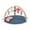 Harbor Haven, variant on Ingenuity Cozy Spot Reversible Duvet Activity Gym - Elephant March