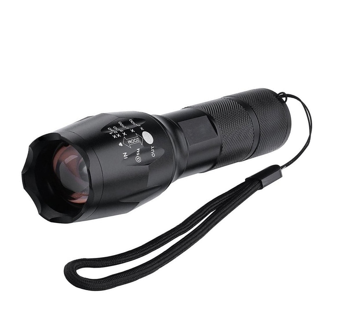LED Tactical Flashlight Military Grade Torch Small Super Bright Handheld Light~