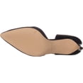 thumbnail image 6 of Womens Nine West Solis D'Orsay Pointed-Toe Heels, Navy/Navy, 6 of 6