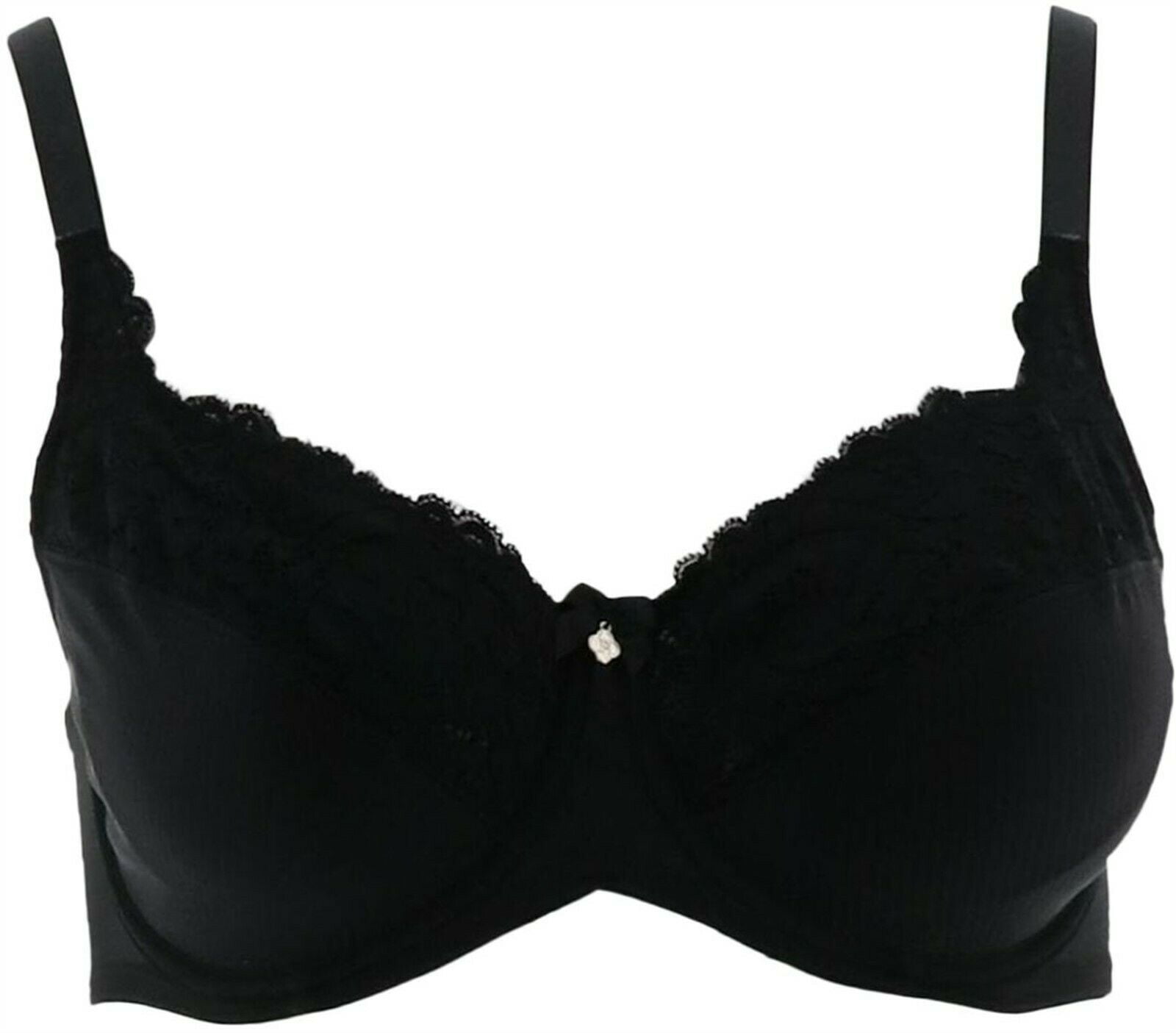 Breezies Shimmer Stripe Lace Underwire Bra Women's A301342