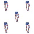 thumbnail image 2 of Medias divertidas Qarigey Calcetería Calcetines altos iris Calentador Muslo Accesorios Regalos Mujer Fiesta Mascarada Tipo 2, 2 of 6