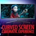 thumbnail image 4 of Deco Gear 35" Curved Ultrawide LED Gaming Monitor WQHD Display w/ 1 Year Extended Warranty, 4 of 10