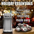 thumbnail image 2 of 16 oz. Metal Can Crusher, Heavy-Duty Wall-Mounted Smasher for Aluminum Seltzer, Soda, Beer Cans and Bottles for Recycling - Grey, 2 of 5