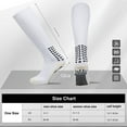 thumbnail image 4 of Sainberth Mens Knee High Grip Soccer Socks Non Slip Long Socks for Football Basketball Sports, 4 of 5