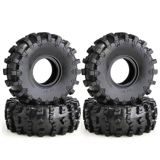 150*58MM 22 Inches Tires Oversized Rubber Climbing Tires For 1:10 RC Car Axial SCX10 90046 AXI03007 D90 Traxxas TRX-4