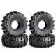thumbnail image 1 of 150*58MM 22 Inches Tires Oversized Rubber Climbing Tires For 1:10 RC Car Axial SCX10 90046 AXI03007 D90 Traxxas TRX-4, 1 of 5