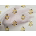 thumbnail image 4 of oneOone Cotton Poplin Fabric Leaves & Floral Block Printed Craft Fabric BTY 42 Inch Wide, 4 of 5