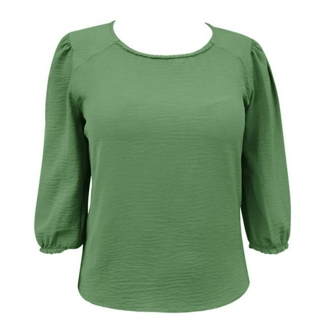 Blusa George para Dama Manga 3/4 Militar Talla 3Eg