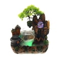 thumbnail image 4 of Resin Rockery Garden Water Fountain Element LED Lights Home Office Desktop Decor, 4 of 6
