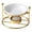 Option7 Golden, variant on Metal Oil Burner , Tealight Candle Holder, Fragrance Candle Tart Burner Aroma Diffuser for Home