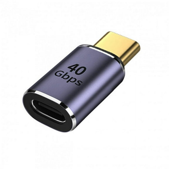 CY 40Gbps USB4 Type C Male to Female Straight Connector 100W Power Data 8K Video Adapter for Laptop Phone