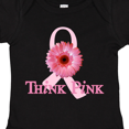 thumbnail image 4 of Inktastic Think Pink Breast Cancer Boys or Girls Baby Bodysuit, 4 of 5