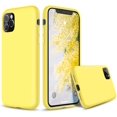 thumbnail image 1 of HAHDAXIA Abitku Compatible with iPhone 11 Pro Max Case 2019, Liquid Silicone Soft Gel Rubber Full Coverage Body [with Screen & Camera Protection] Shockproof Drop Case Cover 6.5 inch (Yellow), 1 of 7