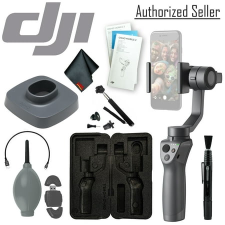DJI Osmo Mobile 2 Smartphone Gimbal w/ Base - Dust Blower &
