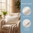 thumbnail image 4 of Unique Bargains 2 Pack Cotton Smooth Cooling Pillow Cases Envelope Closure White, 4 of 5