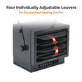 thumbnail image 6 of Comfort Zone 7,500W Digital Ceiling Mount Space Heater with Remote, 240v, Black, 6 of 8