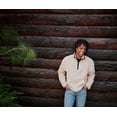 thumbnail image 5 of No Boundaries Men's & Big Men's Faux Shearling High Pile Fleece Quarter Zip Pullover, Sizes XS-5XL, 5 of 8