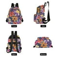 thumbnail image 4 of FORMRS Mini Backpack Purse for Women Travel Daypack Casual Shoulder Bag, Colorful Painted Flowers Pattern, 4 of 7